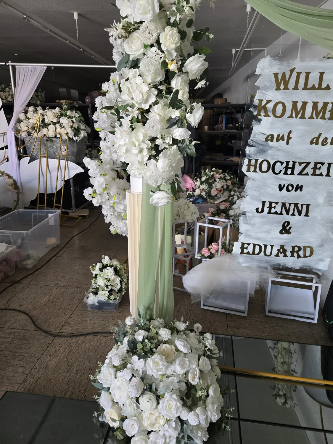 Eventdeko of Colors - Brauttisch set